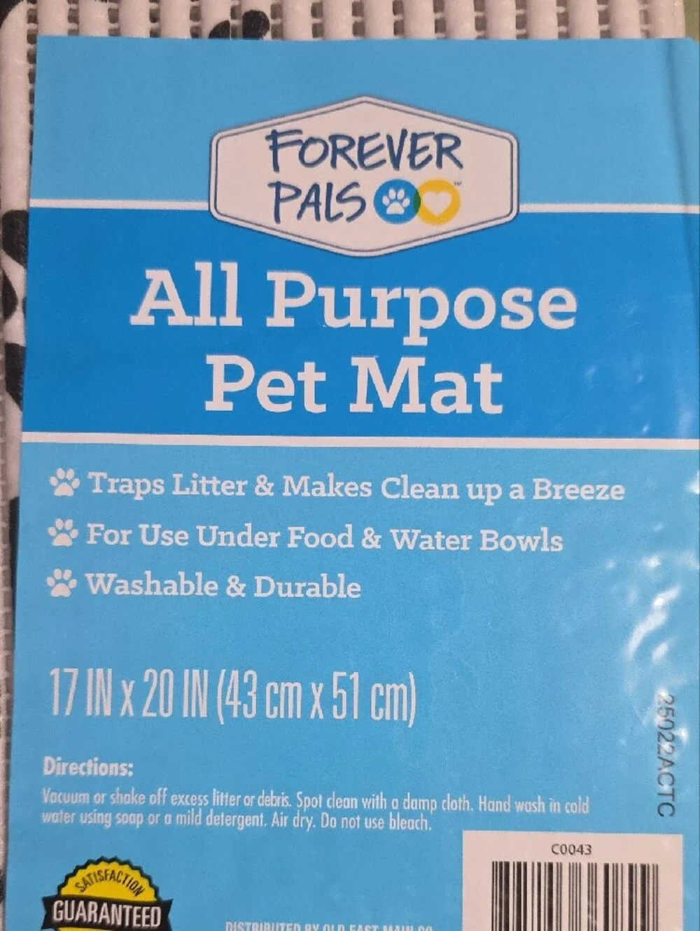 Forever Pals Paw-Print All Purpose Pet Mat